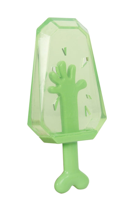 Pet Life ® 'Lick & Gnaw' Cooling Ices Cone Freezable and Chewable Tossing Waterproof Floating Pet Dog Toy