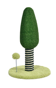 Max & Marlow Apple Novelty Cat Scratcher Tree & Toy - Image 2