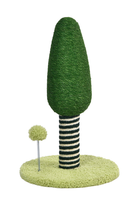 Max & Marlow Apple Novelty Cat Scratcher Tree & Toy - Image 2