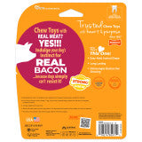 Nylabone Strong Chew Wishbone Dog Chew Toy Made with Real Bacon Small (1 Count)