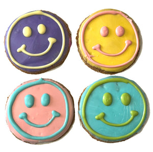 Pawsitively Gourmet Dog Cookie Happy Faces Dog 6 Inch - Image 2