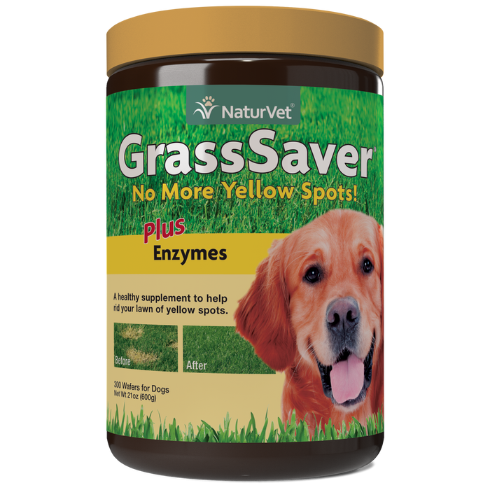 NaturVet GrassSaver Chewable Wafers 300ct