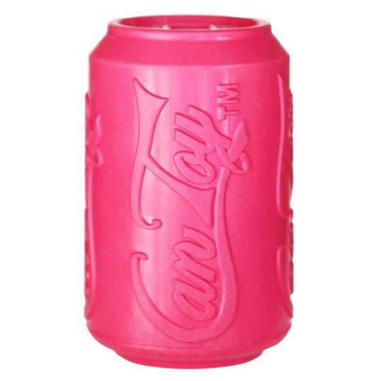 SodaPup Puppy Can Toy Durable Rubber Chew Toy & Treat Dispenser For Teething Pups