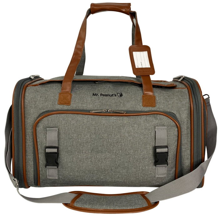 Mr. Peanut's Gold Series Standard Size Airline Compliant Double Expandable Pet Carrier