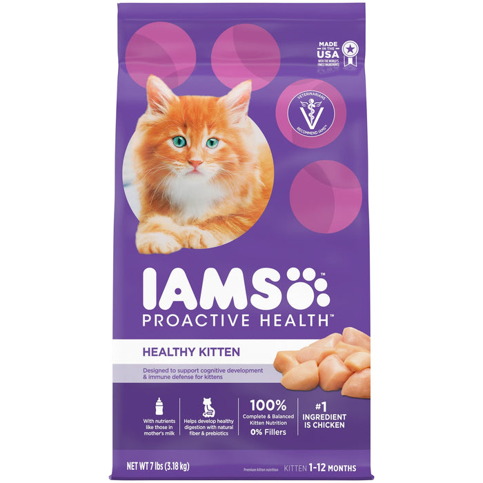 IAMS Proactive Health Kitten Dry Cat Food Chicken 7lb