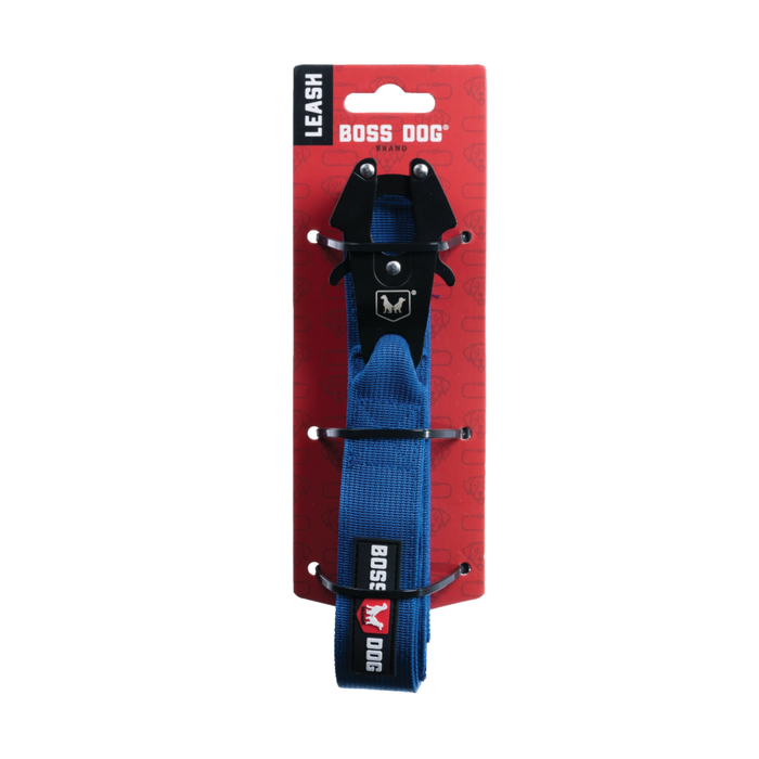 Boss Dog Tactical Dog Leash Blue 4ft