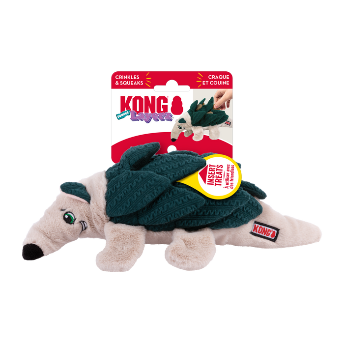KONG Layerz Forage Dog Toy Armadillo MD - Image 2