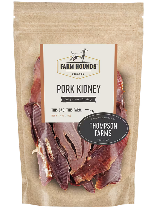 Farm Hounds Pork Kidney Dog treats - 4 oz