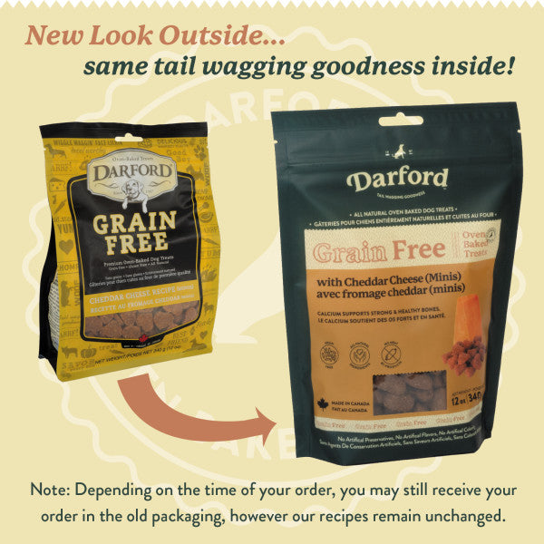 Darford Grain Free Dog Biscuits Cheddar Cheese Recipe Mini 12 oz