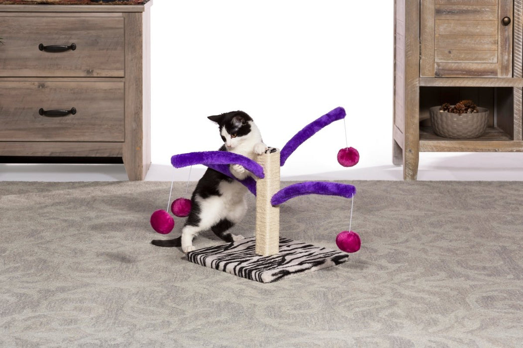 Prevue Pet Products Bounce ‘n Spring Cat Scratcher - 048081007082