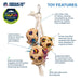 Prevue Pet Products Cluster of Fun - Playfuls Forage & Engage Bird Toy - 048081602416