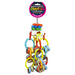 Prevue Pet Products Loops 'n Rings - Playfuls Physical and Mental Bird Toy - 048081602522