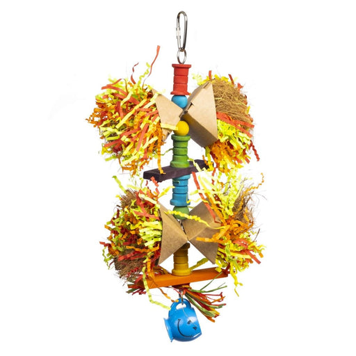 Prevue Pet Products Party Popper - Playfuls Preen and Pacify Bird Toy - 048081602492