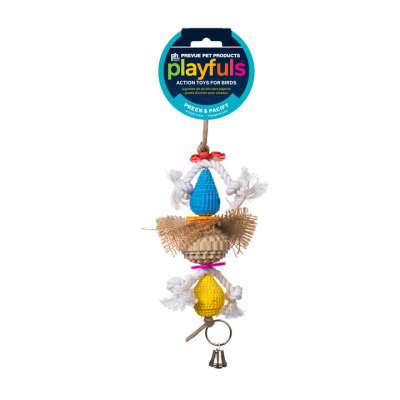 Prevue Pet Products Playfuls Gearhead Bird Toy