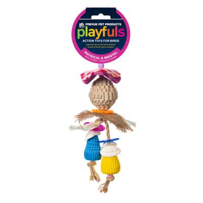 Prevue Pet Products Playfuls Tug of War Bird Toy