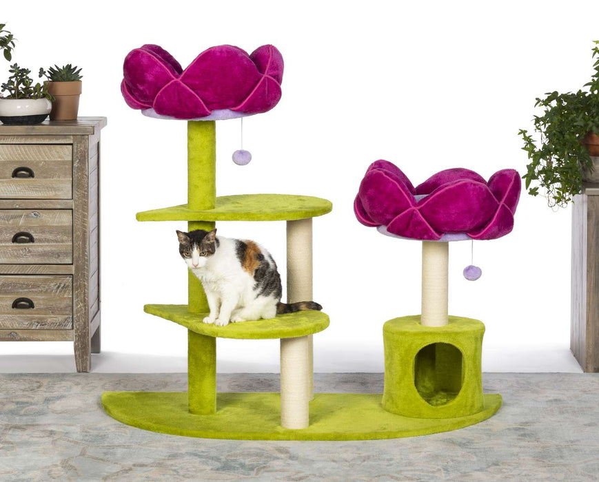 Prevue Pet Products Kitty Flower Garden Cat Tower