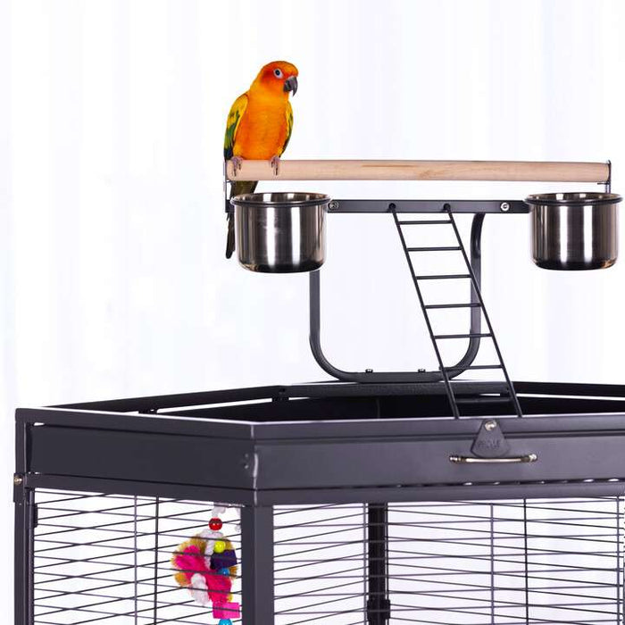 Prevue Pet Products Corner Cage with Playtop