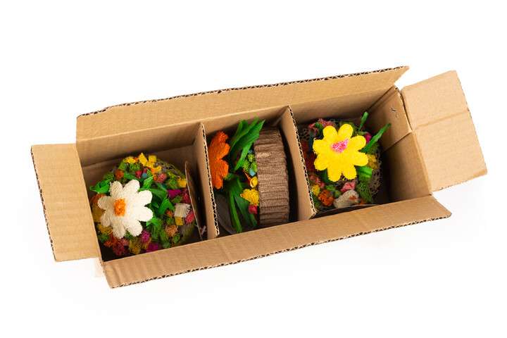 Prevue Pet Products Succulent MiniGarden 3 Pack Small Animal Chew Toy