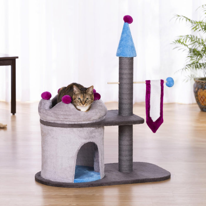 Prevue Pet Products Kitty Power Paws King's Manor Cat Tower