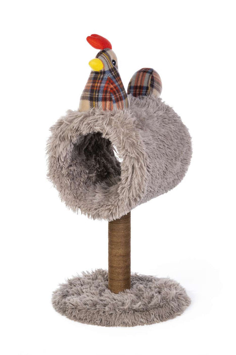 Prevue Pet Products Kitty Power Paws Cozy Chicken Cat Scratcher