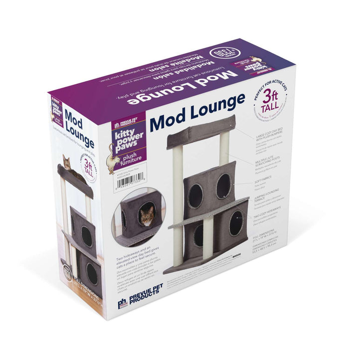 Prevue Pet Products Kitty Power Paws Mod Lounge Cat Tower