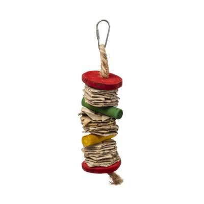 Prevue Pet Products Playfuls Banana Stack Bird Toy