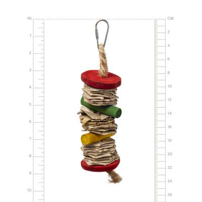 Prevue Pet Products Playfuls Banana Stack Bird Toy
