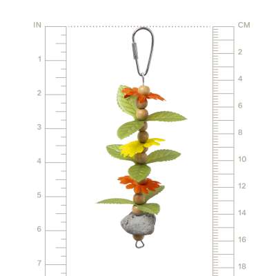 Prevue Pet Products Playfuls Volcano Flower Bird Toy