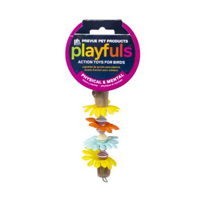 Prevue Pet Products Playfuls Kauai Totem Bird Toy