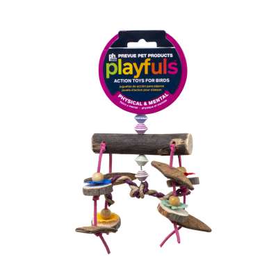 Prevue Pet Products Playfuls Wailua Falls Mobile Bird Toy