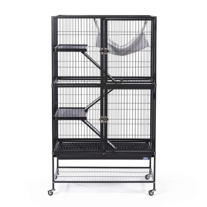 Prevue Pet Products Ferret Stack Two Story, Black