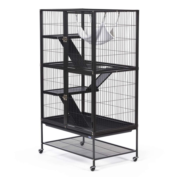 Prevue Pet Products Ferret Stack Two Story, Black
