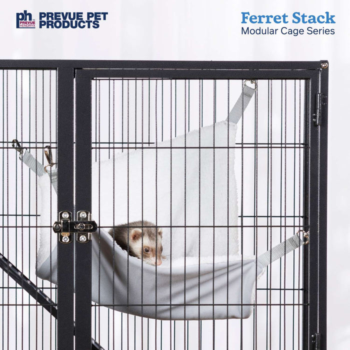 Prevue Pet Products Ferret Stack Two Story, Black