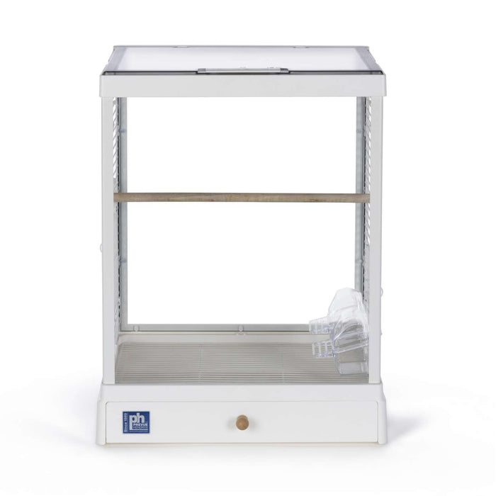 Prevue Pet Products Crystal Palace Bird Cage, White