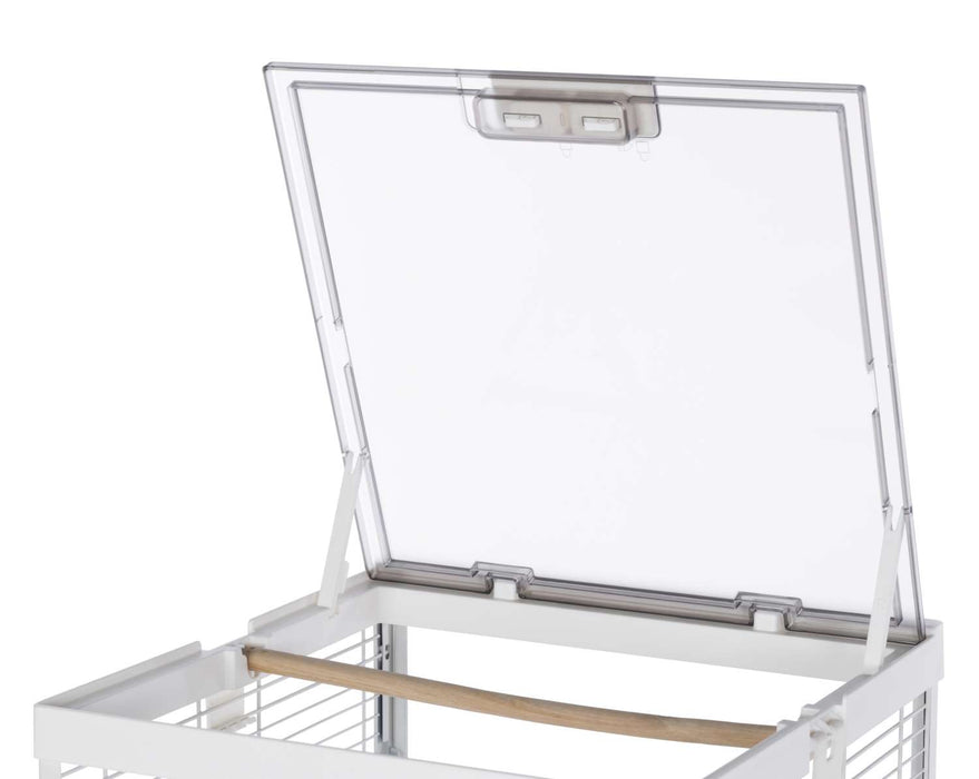 Prevue Pet Products Crystal Palace Bird Cage, White