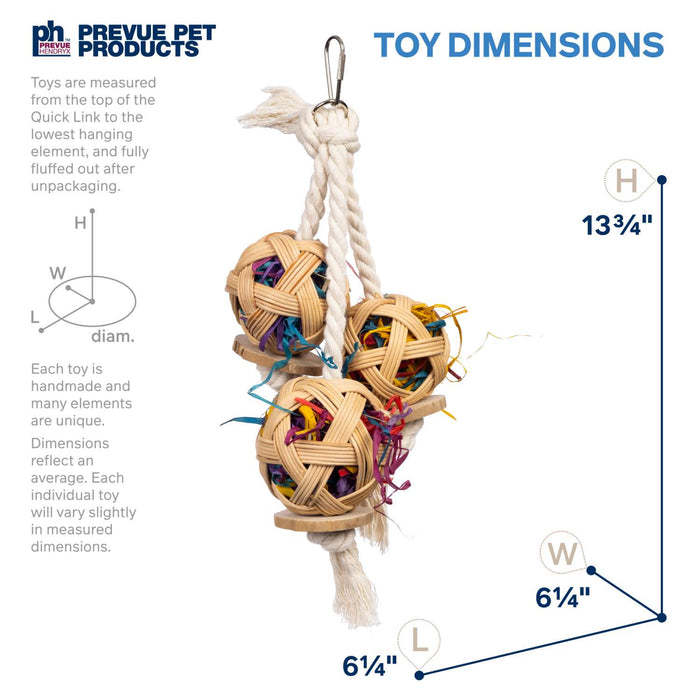 Prevue Pet Products Cluster of Fun - Playfuls Forage & Engage Bird Toy