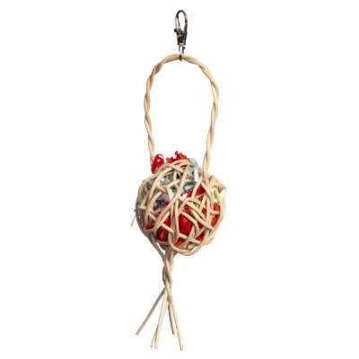 Prevue Pet Products Playfuls Treat Basket Bird Toy