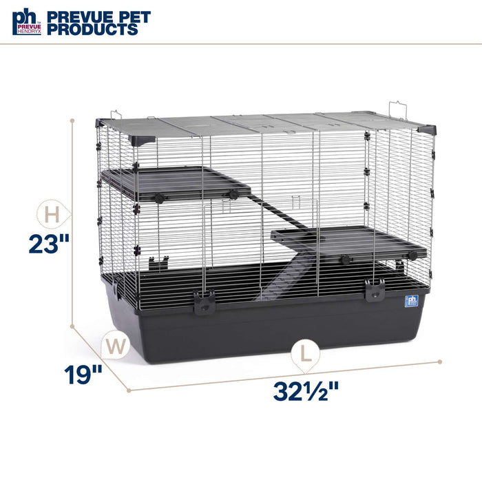 Prevue Pet Products Suburban Universal Small Animal Home, Gray Base & Mesh