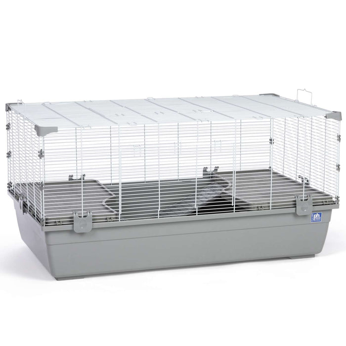Prevue Pet Products Ranch Universal Small Animal Home, Grey & White