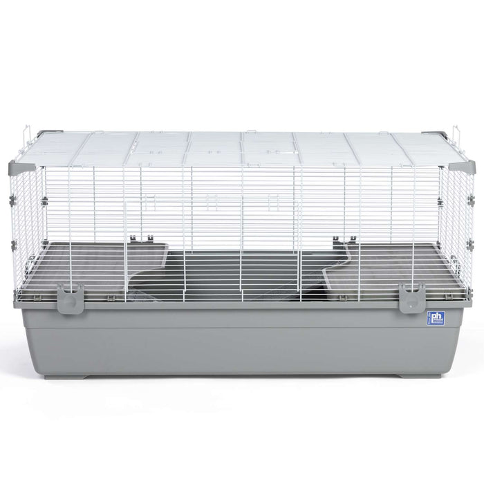 Prevue Pet Products Ranch Universal Small Animal Home, Grey & White
