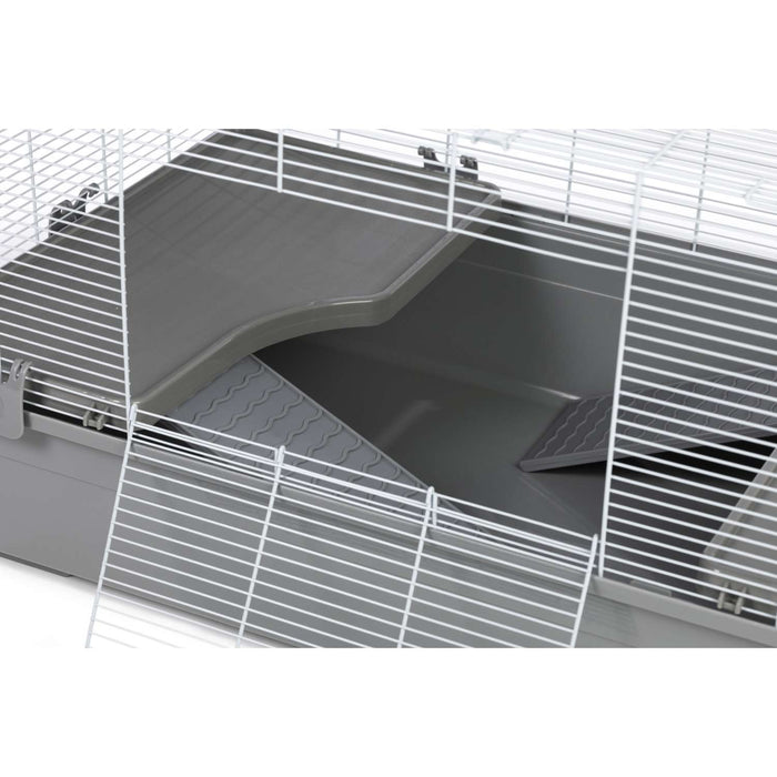 Prevue Pet Products Ranch Universal Small Animal Home, Grey & White