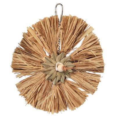 Prevue Pet Products Naturals Raffia Round Bird Toy
