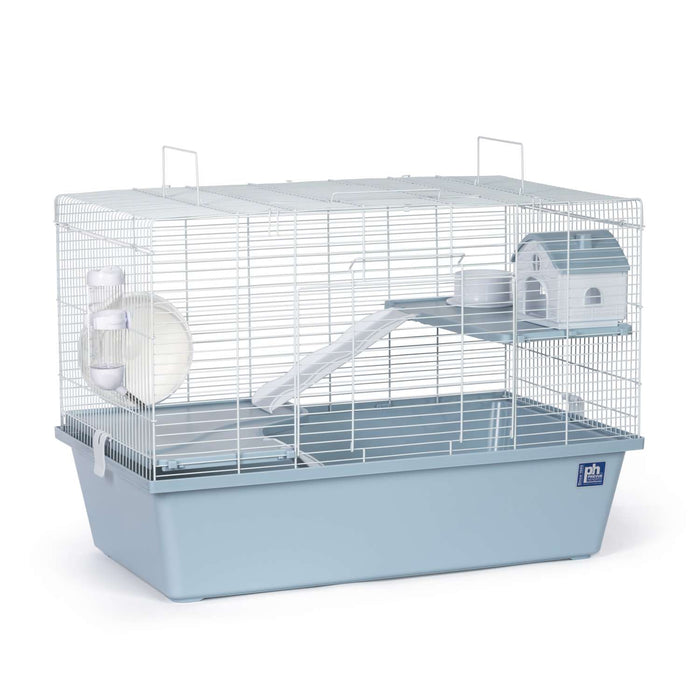 Prevue Pet Products Hamster Haven 3-Story Deluxe Home, Light Blue