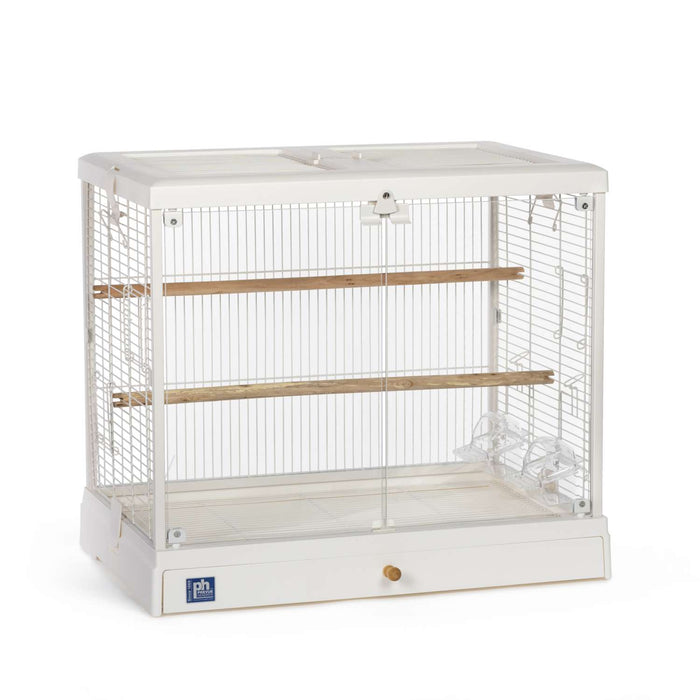 Prevue Pet Products Crystal Palace Luxe, White
