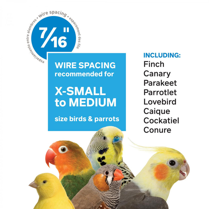 Prevue Pet Products Charming Aviary Flight Cage Jumbo