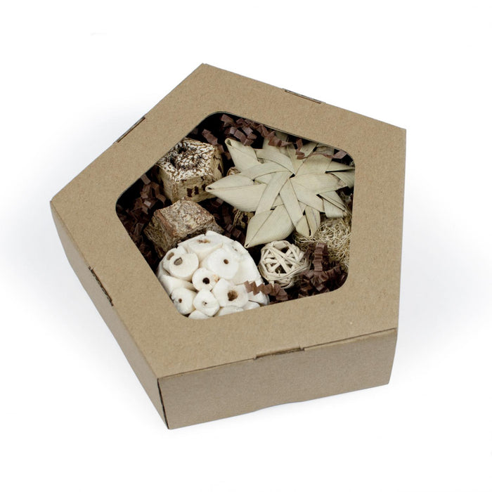 Prevue Pet Products Pentagon Forage 'N Play Box for Small Animals