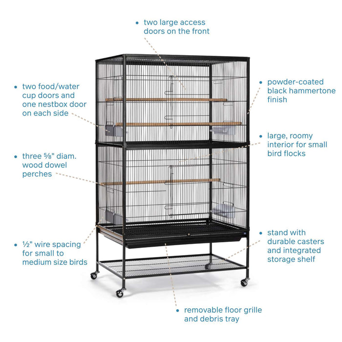 Prevue Pet Products Flight Bird Cage with Stand