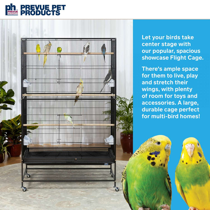 Prevue Pet Products Extra Large Flight Bird Cage, Black