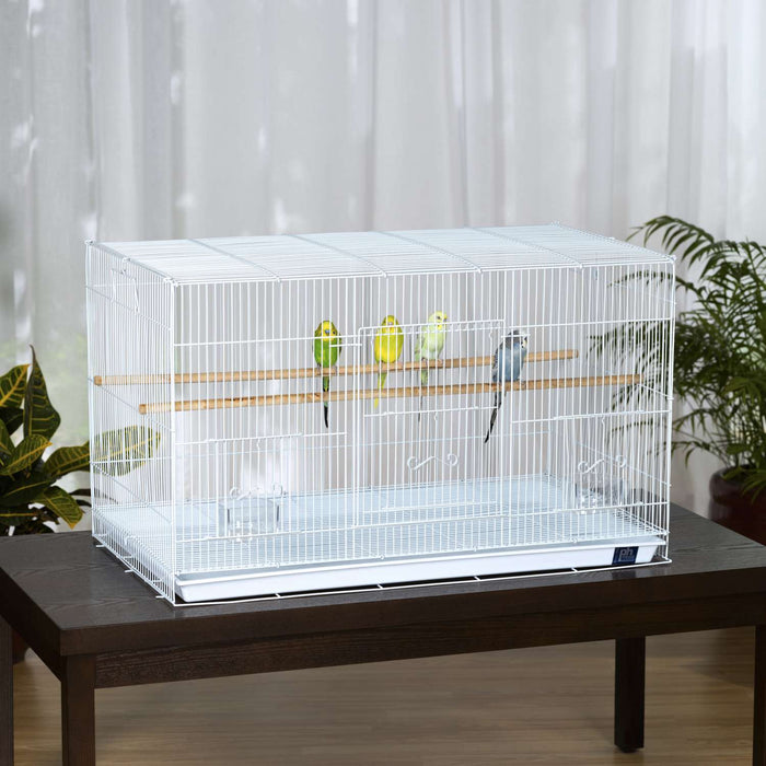 Prevue Pet Products Flight Bird Cage for Extra Small Birds, White