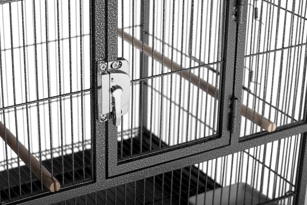 Prevue Pet Products Hampton Deluxe Divided Breeder Bird Cage with Stand
